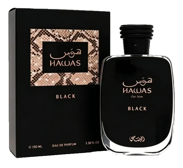 Rasasi hawas black men 3.4 oz
