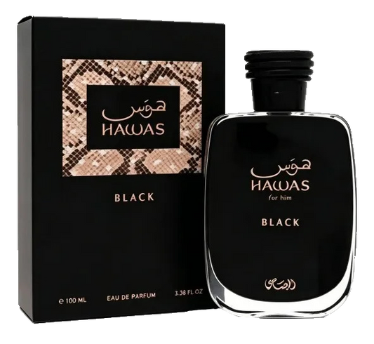 Rasasi hawas black men 3.4 oz